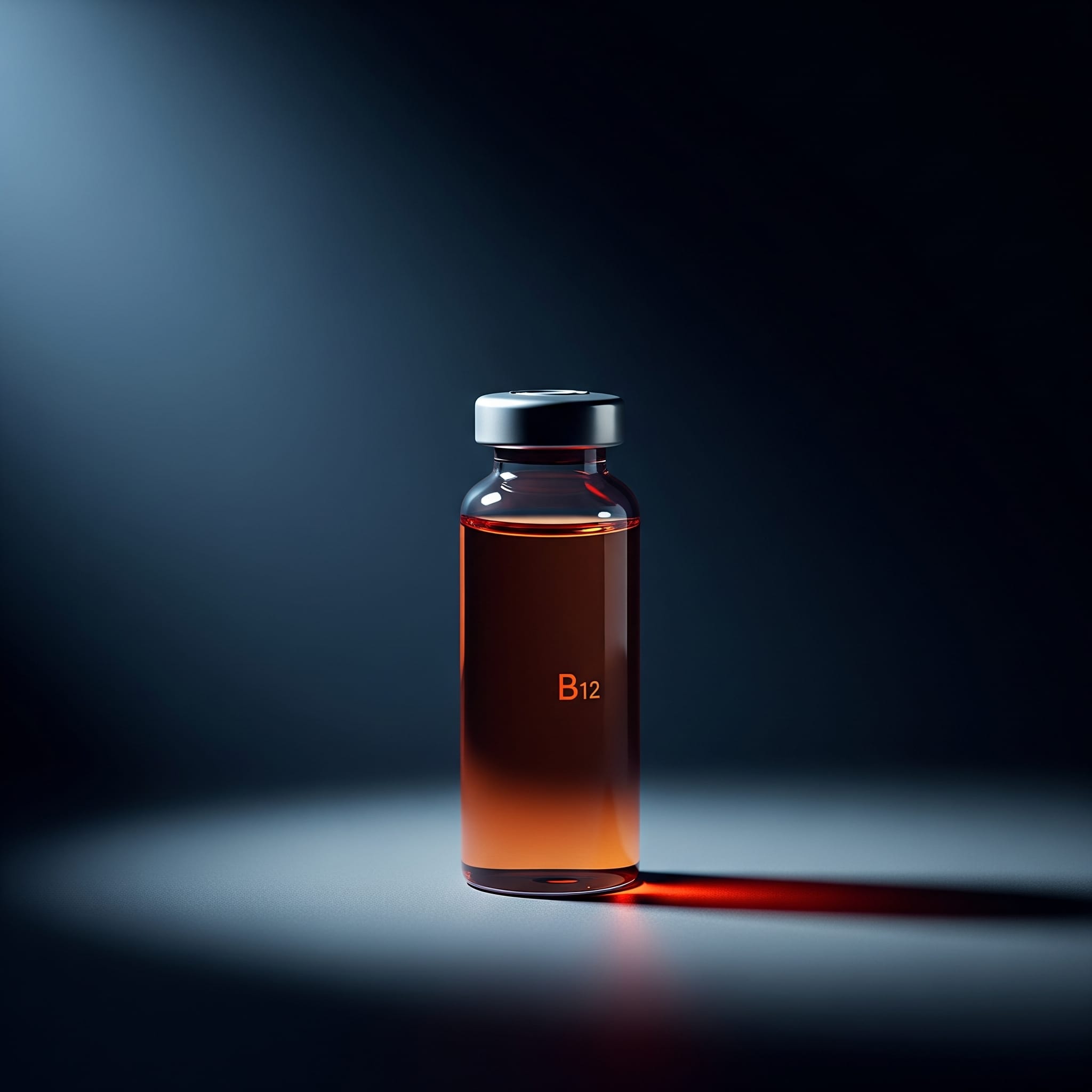 Vitamin B12 injection — discreet studio setting