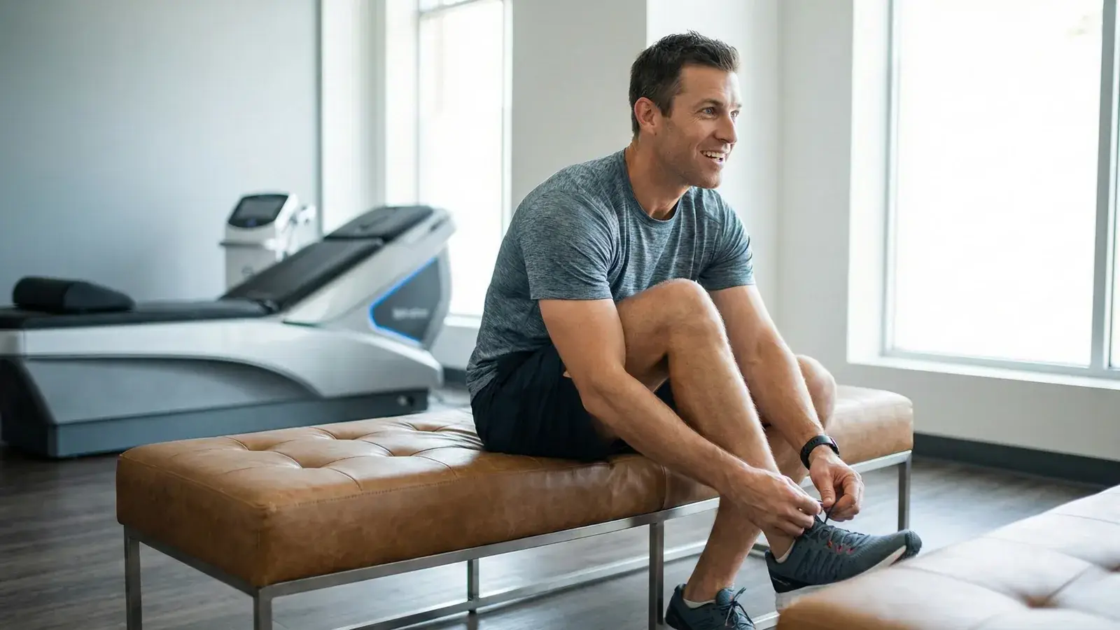 Linear focused shockwave therapy at Menhancements